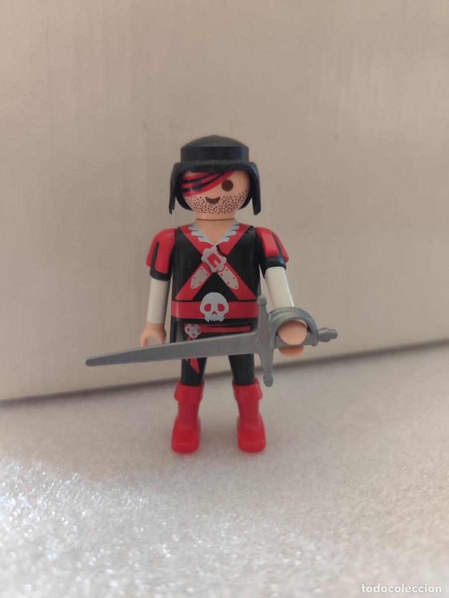 Playmobil: (A) Figura hombre Pirata con espada 6146 Playmobil