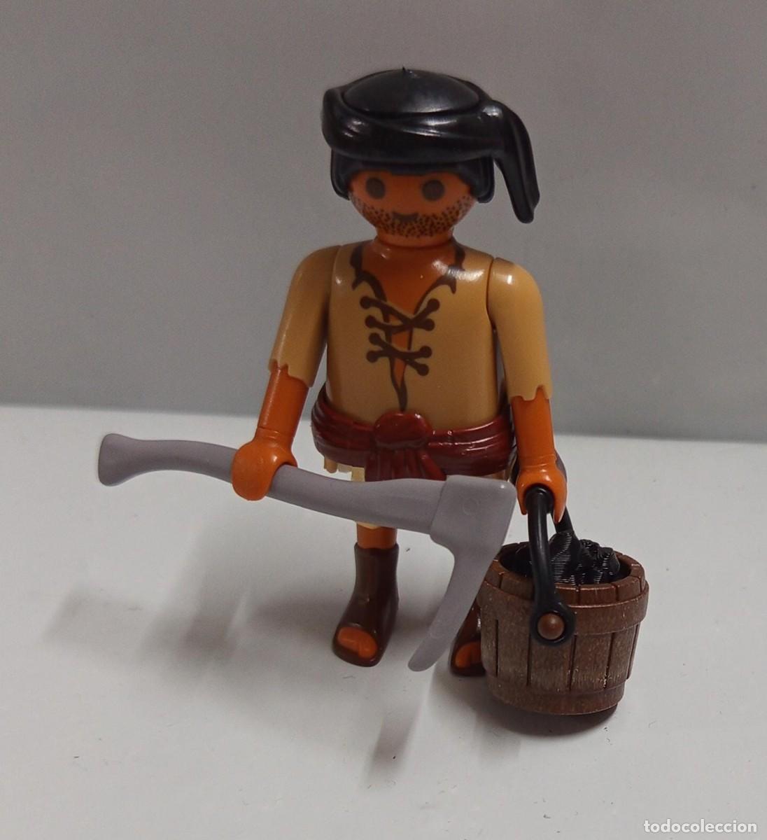 Playmobil: PLAYMOBIL BELEN ,ALDEANO MINERO CON HACHA - 22/7/26