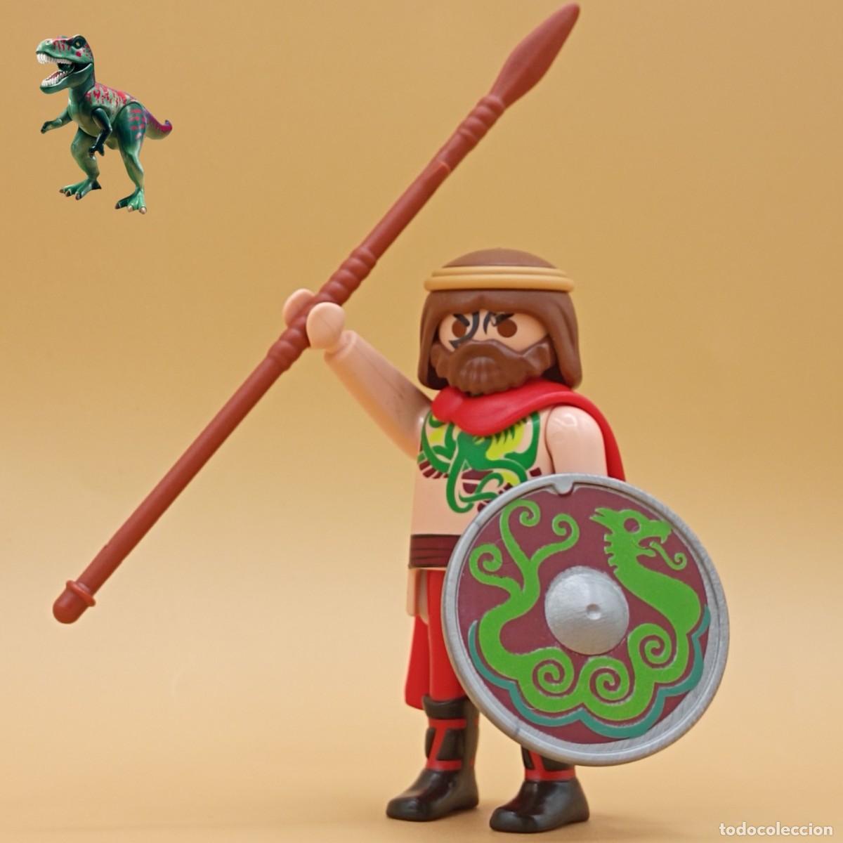 Playmobil: Playmobil figura guerrero celta galo barbaro soldado vikingo romanos medieval