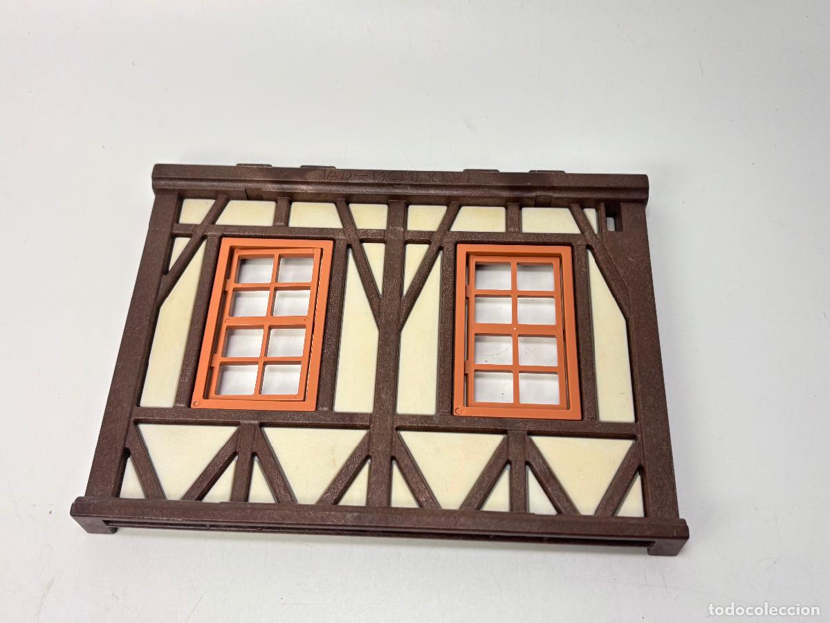 Playmobil: Playmobil pared trasera con ventanas torre Castillo