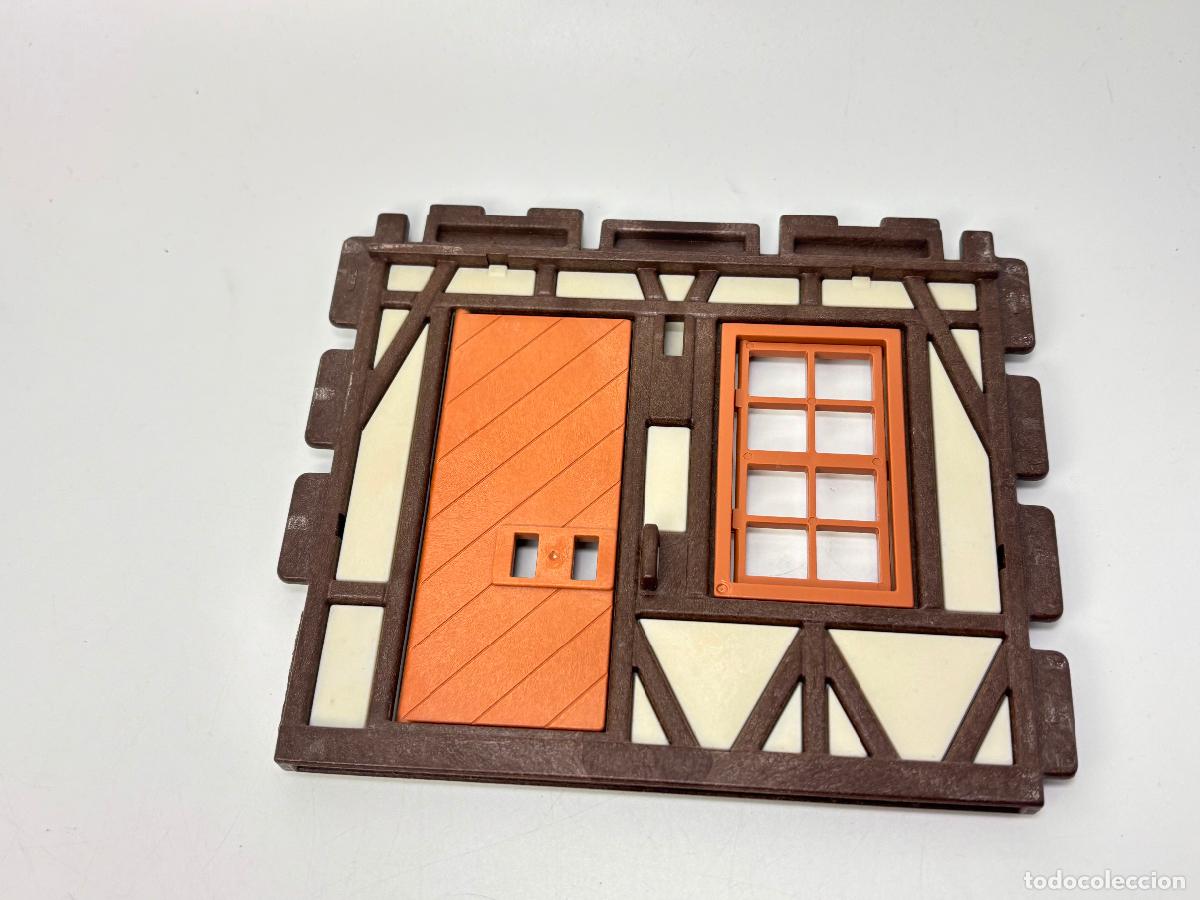 Playmobil: Playmobil pared ventana y puerta torre Castillo