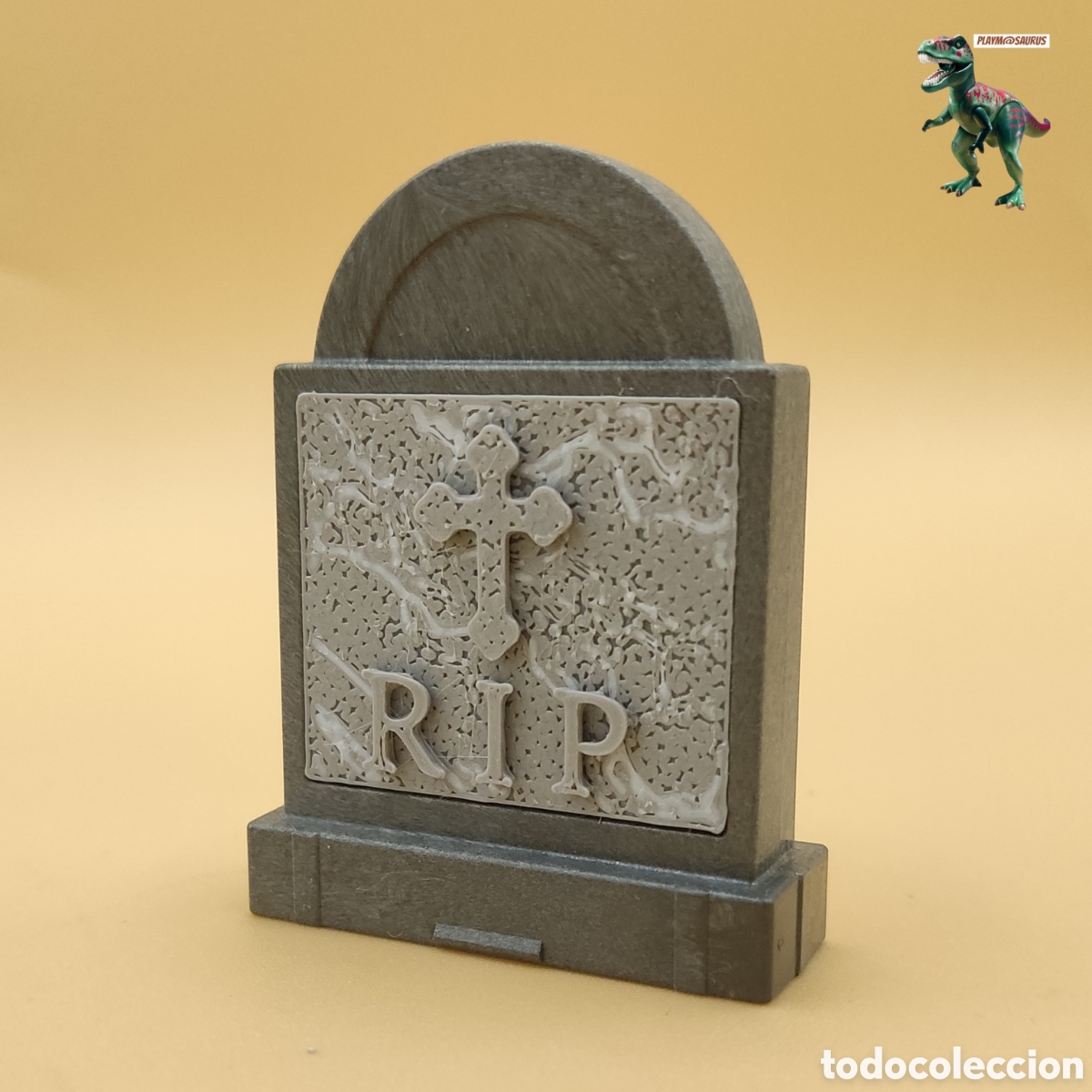 Playmobil: Playmobil lapida para tumba cementerio western oeste medieval victoriano campo santo halloween