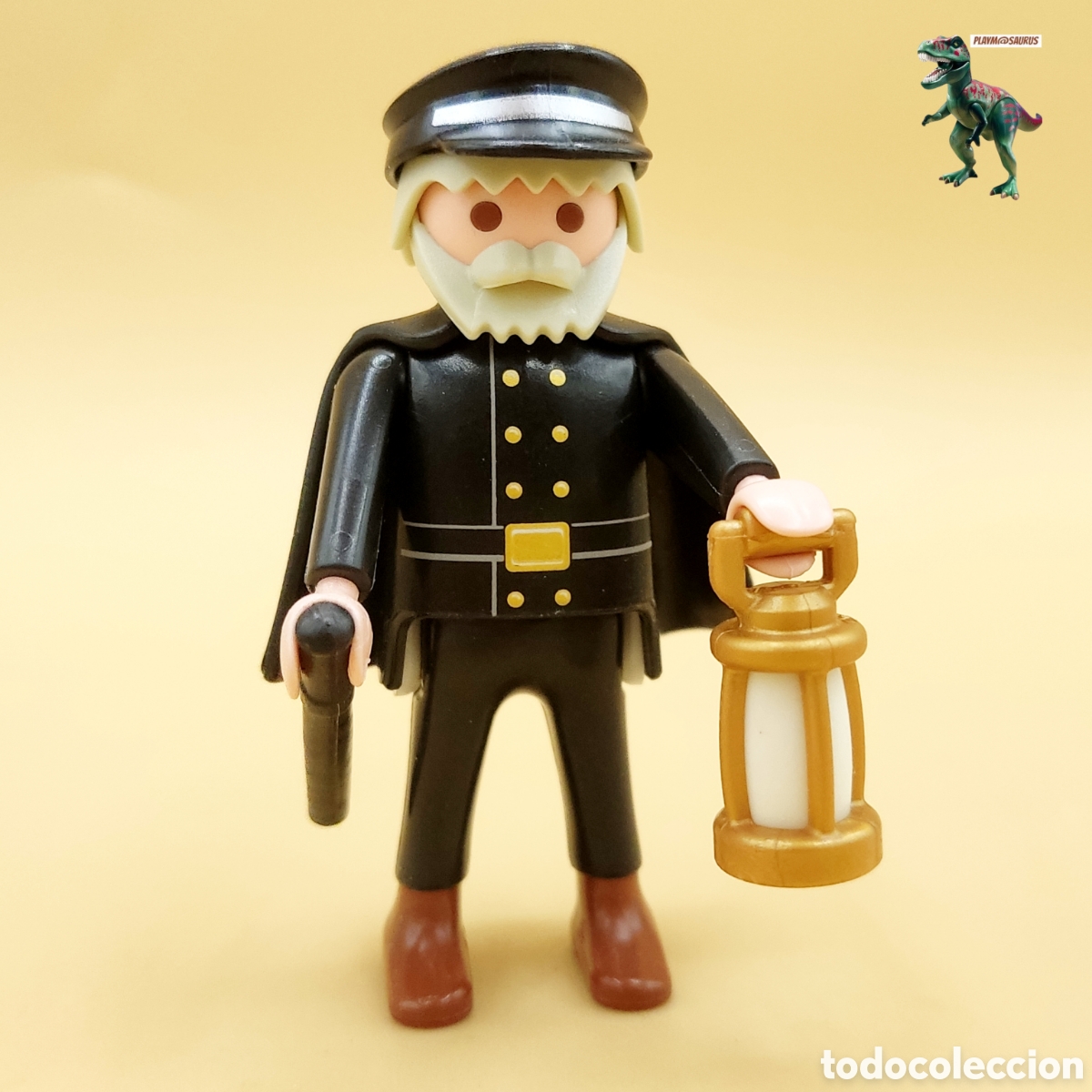 Playmobil: Playmobil figura agente de policia victoriano sereno guarda mansion victoriana 5300 5305 5301 5955