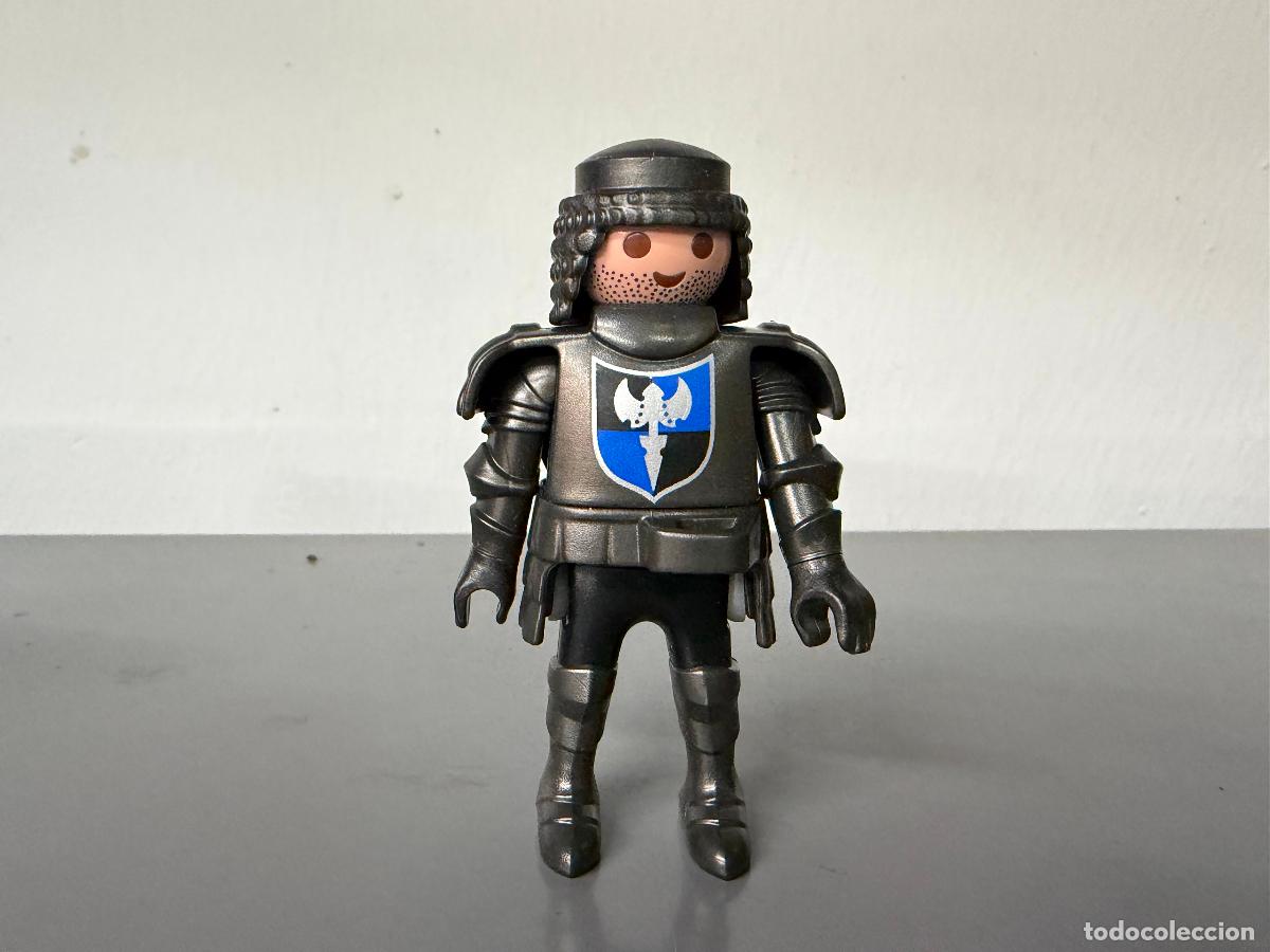 Playmobil: playmobil figura MEDIEVAL EJERCITO NEGRO DEL AGUILA OSCURA -mix30R