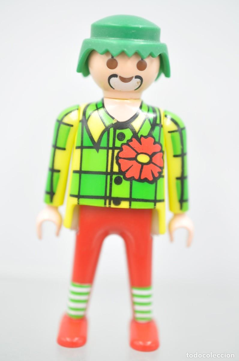 Playmobil: WSK107 Playmobil, figura hombre, payaso