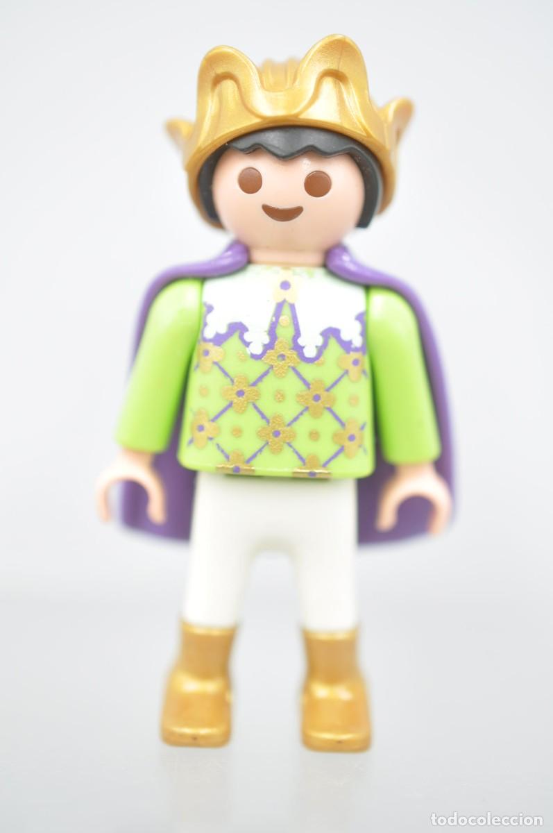Playmobil: WSK107 Playmobil, figura hombre, ni&ntilde;o rey principe