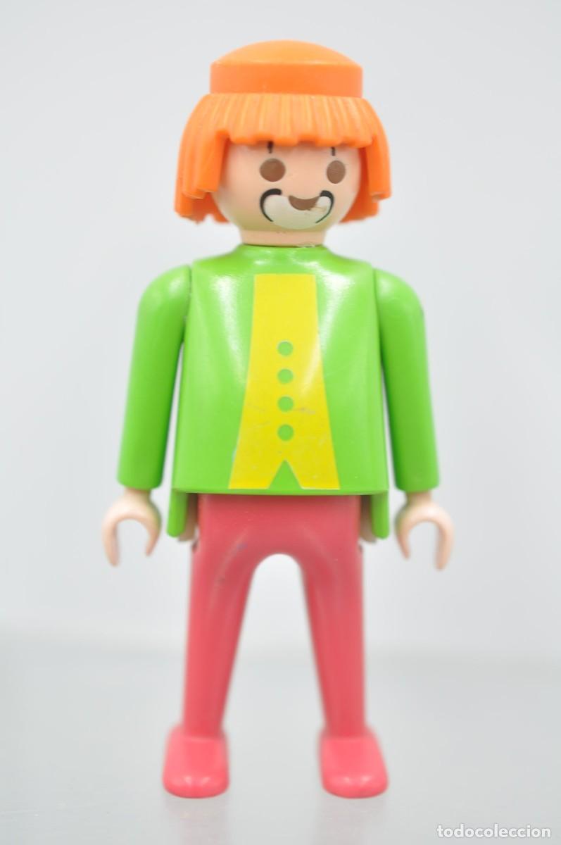 Playmobil: WSK107 Playmobil, figura hombre, payaso