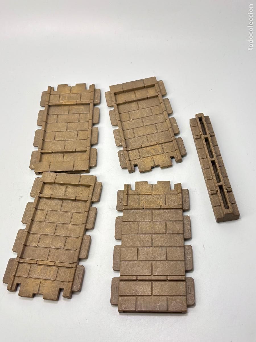 Playmobil: Playmobil lote pared casa torre Castillo