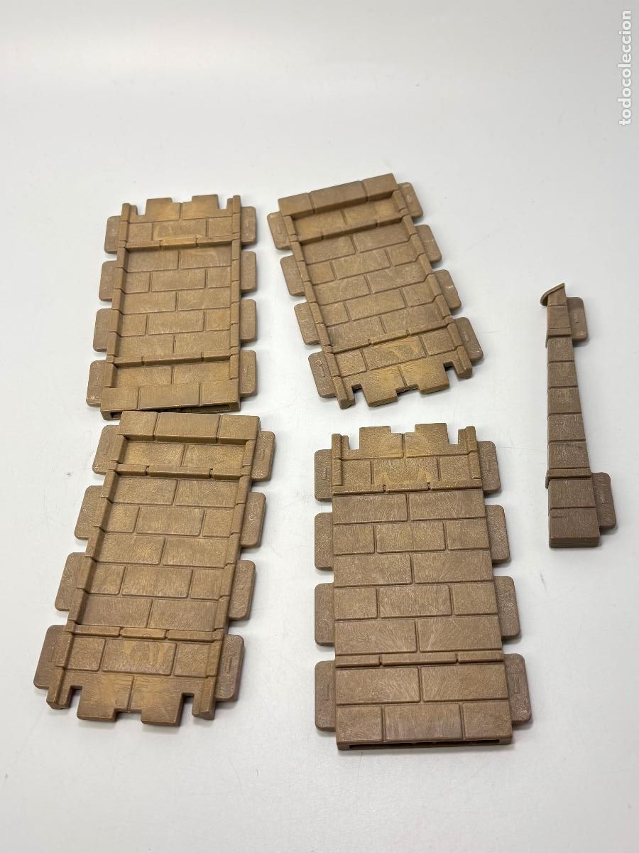 Playmobil: Playmobil lote pared casa torre Castillo
