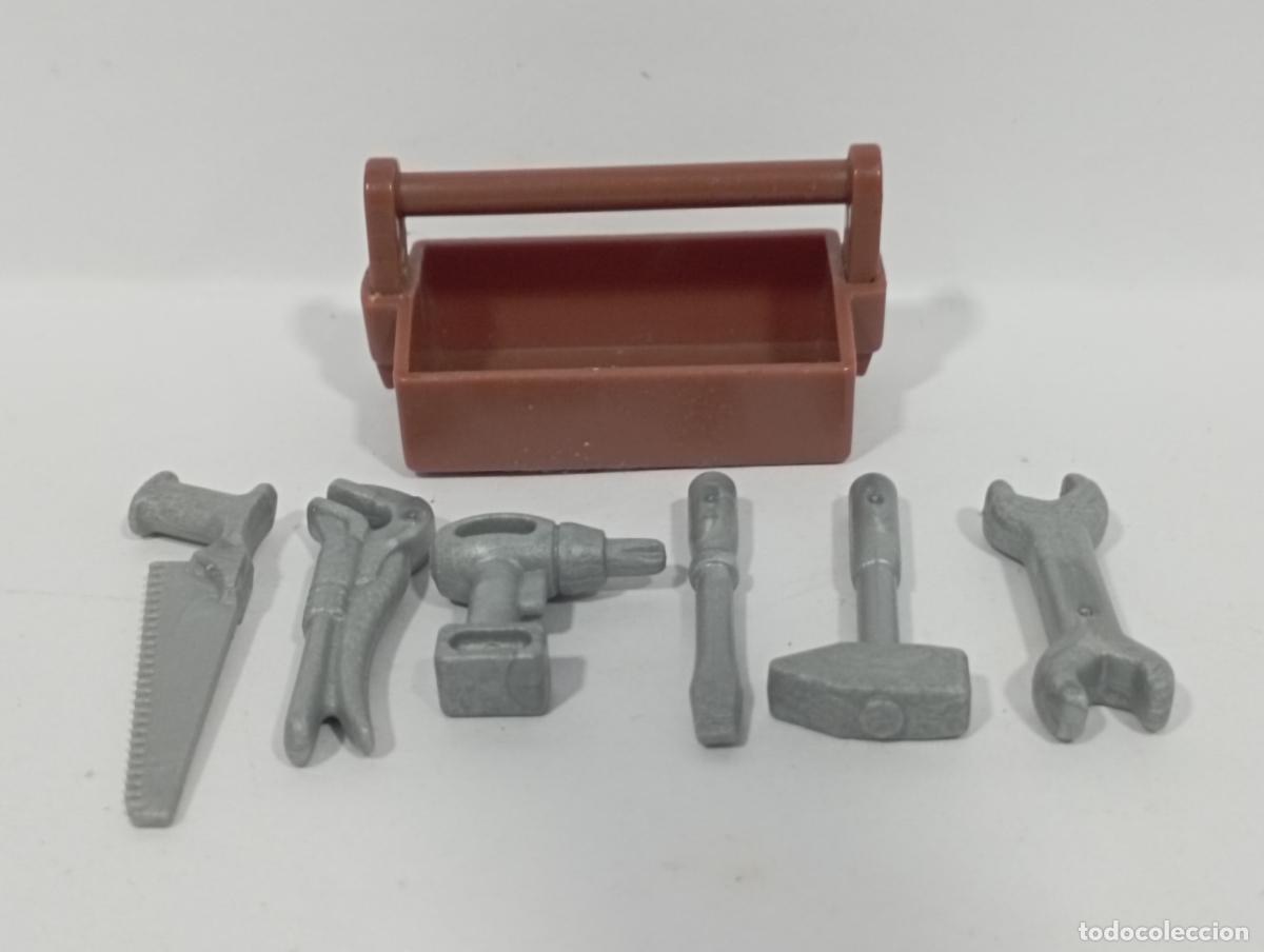 Playmobil: PLAYMOBIL CAJA CON HERRAMIENTAS OBRAS CONSTRUCCI&Oacute;N GARAJE