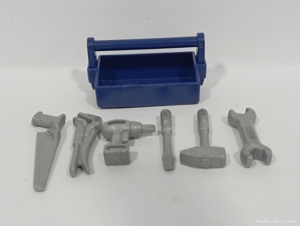 Playmobil: PLAYMOBIL CAJA CON HERRAMIENTAS OBRAS CONSTRUCCI&Oacute;N GARAJE