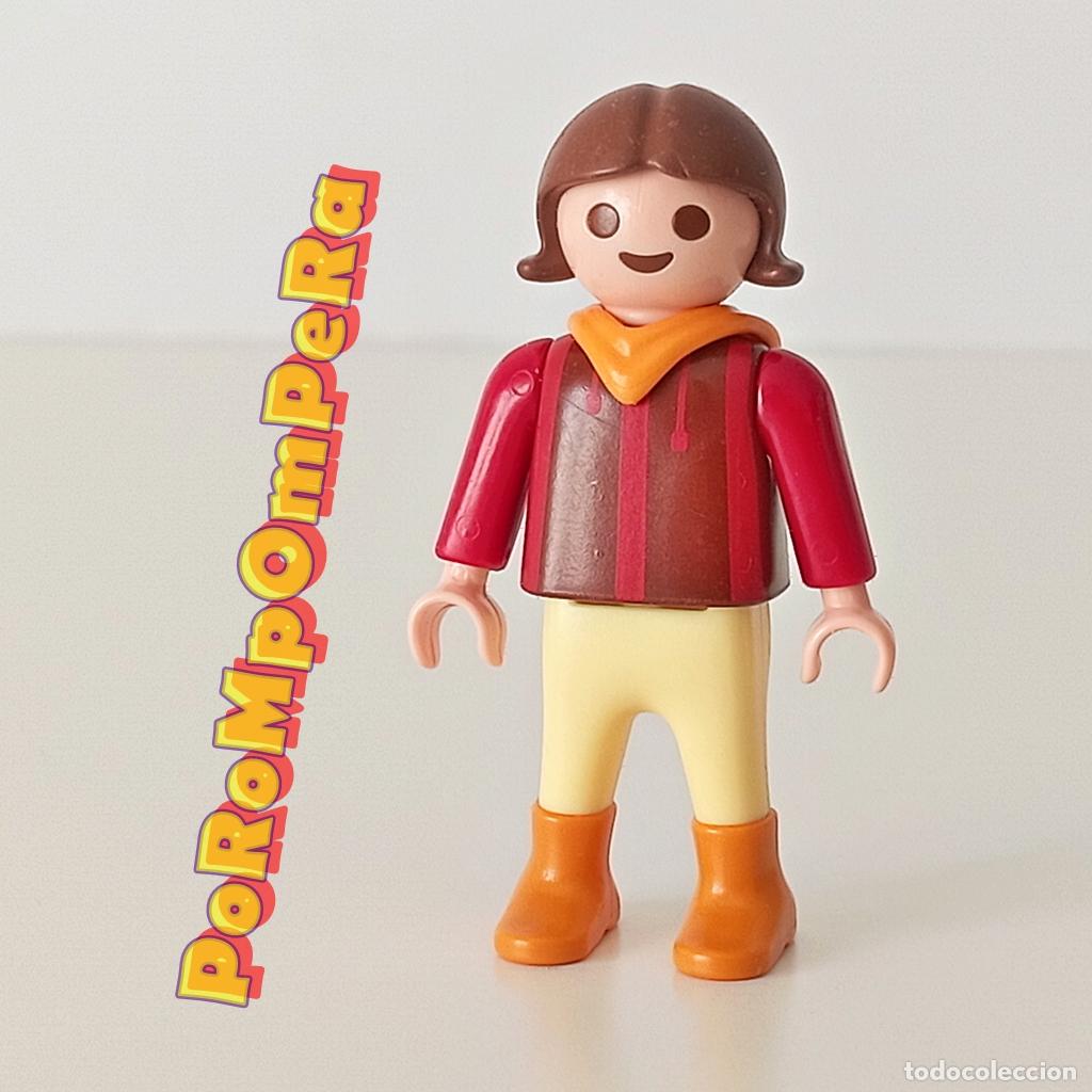 Playmobil: PLAYMOBIL figura ni&ntilde;a sudadera capucha CUSTOM/COMPLETAR infantil O2