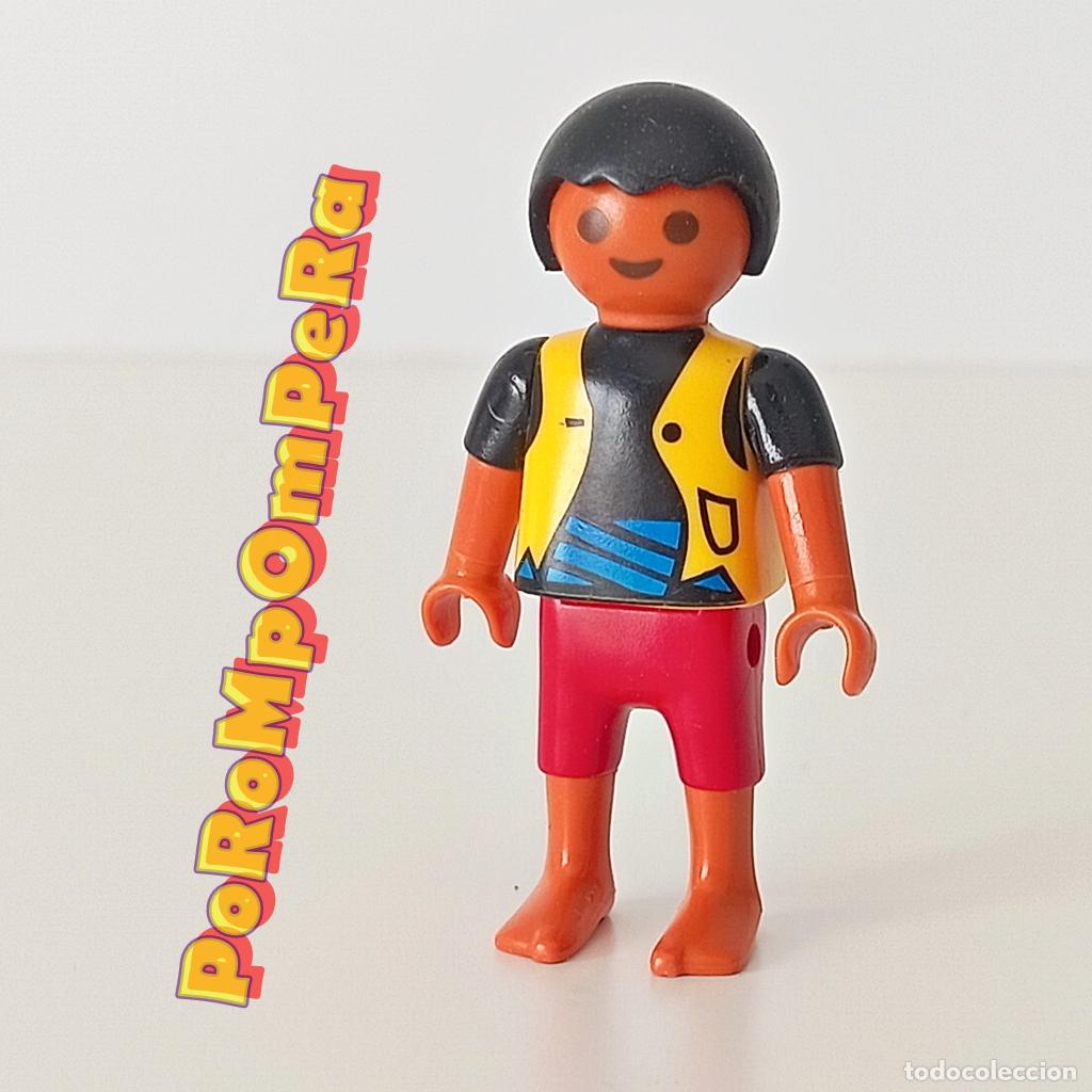 Playmobil: PLAYMOBIL figura ni&ntilde;o pirata 4139 CUSTOM/COMPLETAR infantil O2