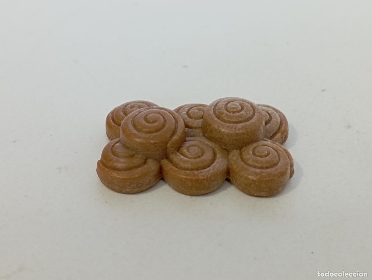 Playmobil: PLAYMOBIL ROLLOS DE CANELA CURASANES COMIDA CIUDAD