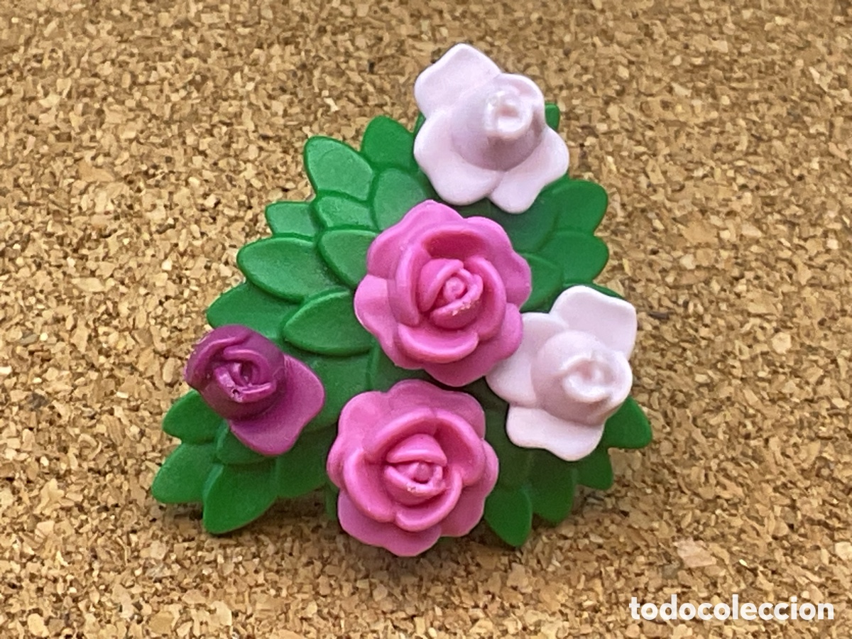 Playmobil: ACCESORIO PLAYMOBIL. HOJA CON FLORES.