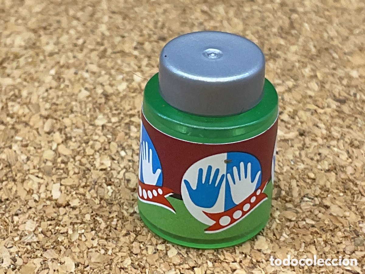 Playmobil: ACCESORIO PLAYMOBIL. FRASCO UNGUENTO DE MANOS.