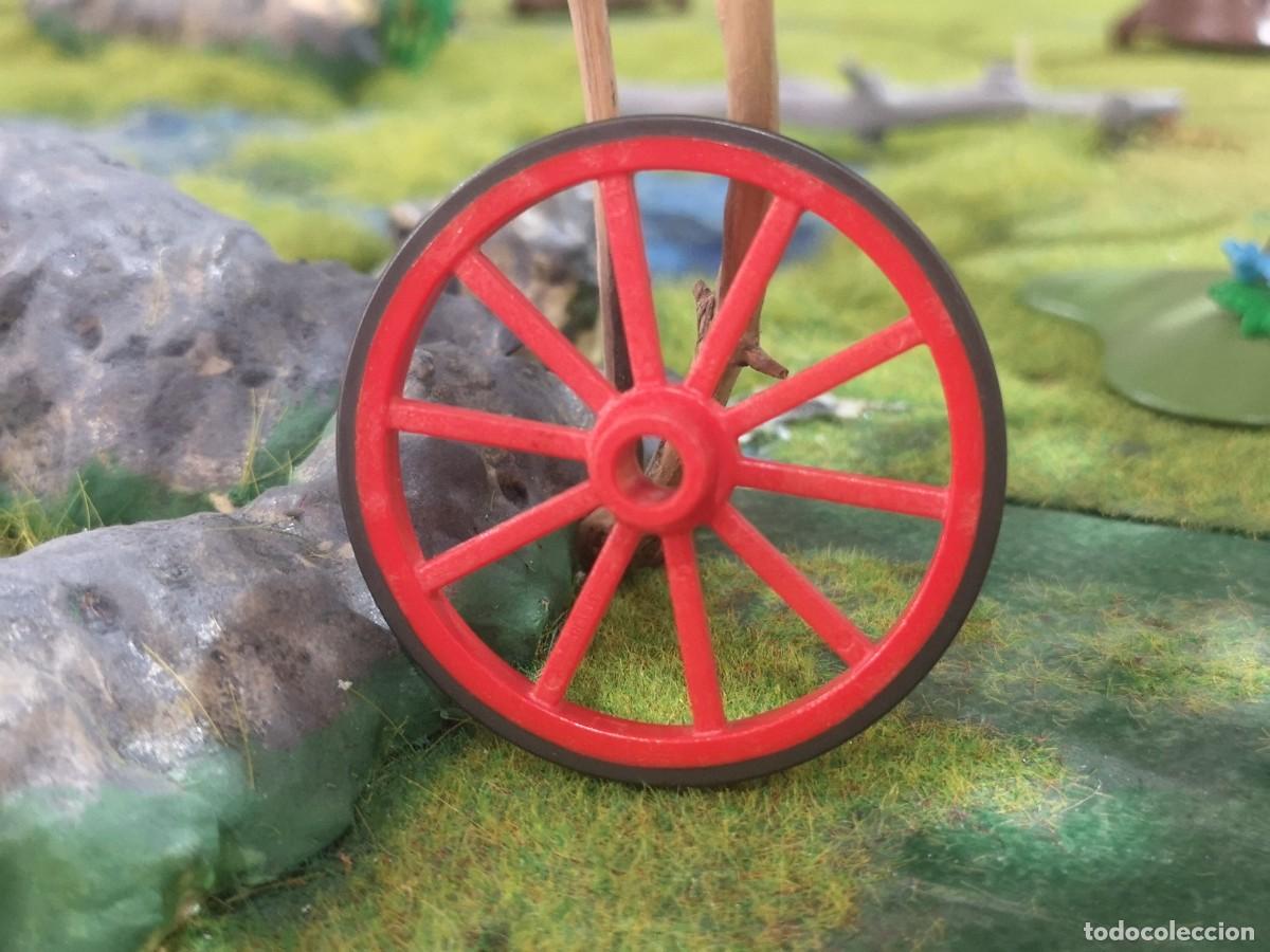 Playmobil: Playmobil rueda roja negro carreta carro herreria belen portal carpintero Ram