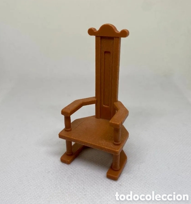 Playmobil: PLAYMOBIL SILLA TRONO ASIENTO MADERA MEDIEVAL 3168 3288 3294 3410 3440 3447 3666 CASTILLO FAMOBIL
