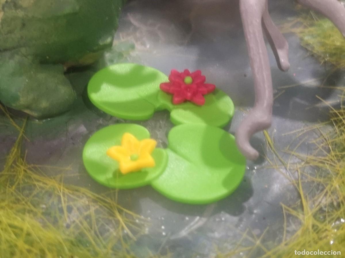 Playmobil: Playmobil nenufares vegetaci&oacute;n pantano plantas nenufar Ram