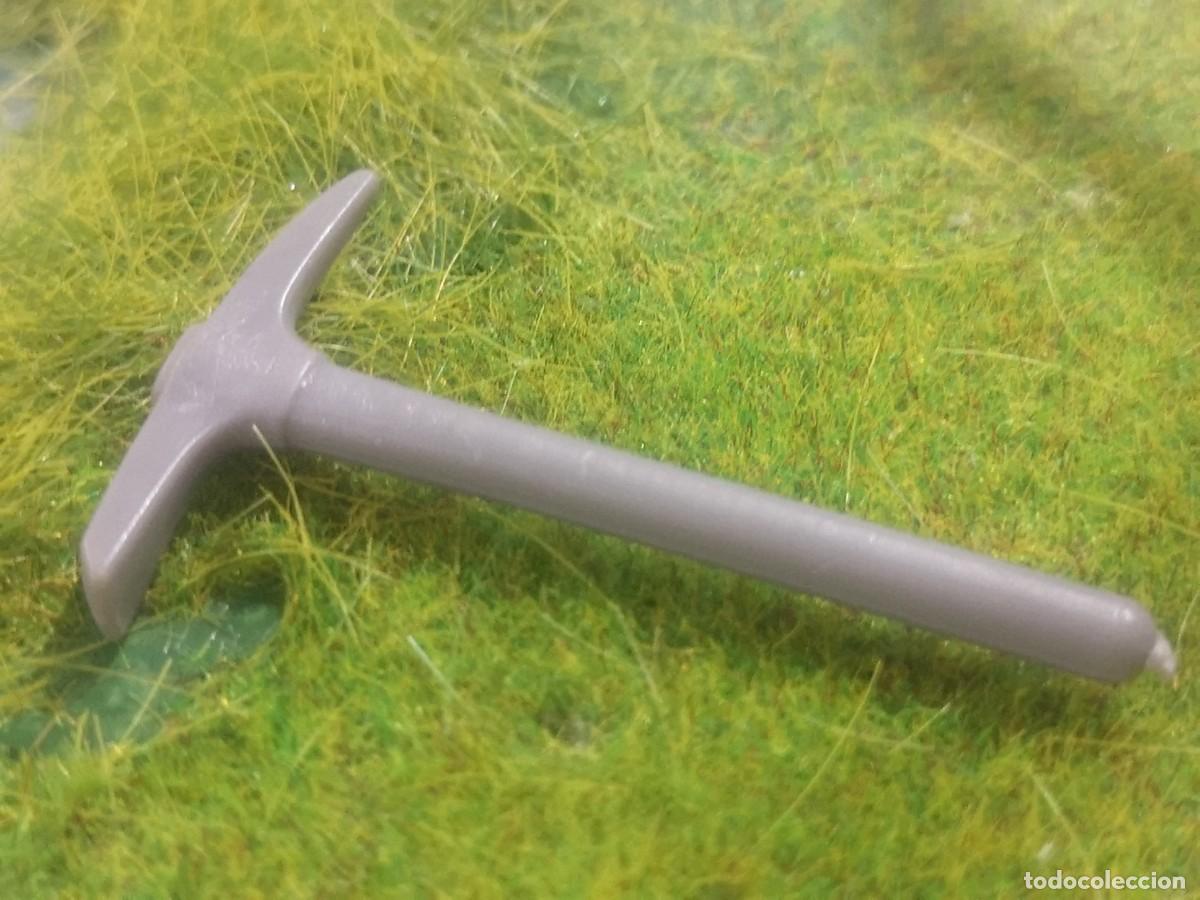 Playmobil: Playmobil pico gris obra ciudad obrero medieval Campesino belen Ram