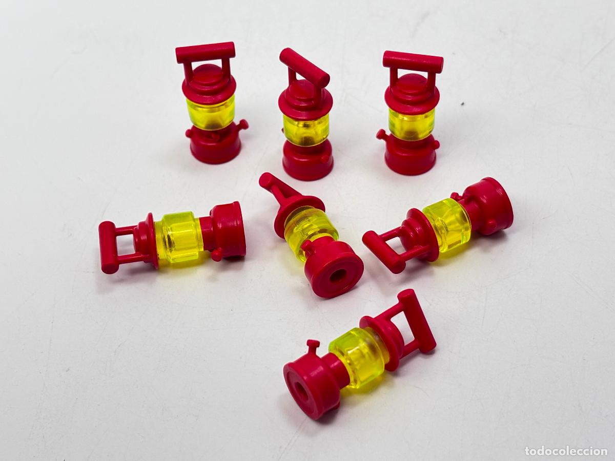 Playmobil: Playmobil lote l&aacute;mpara rojo