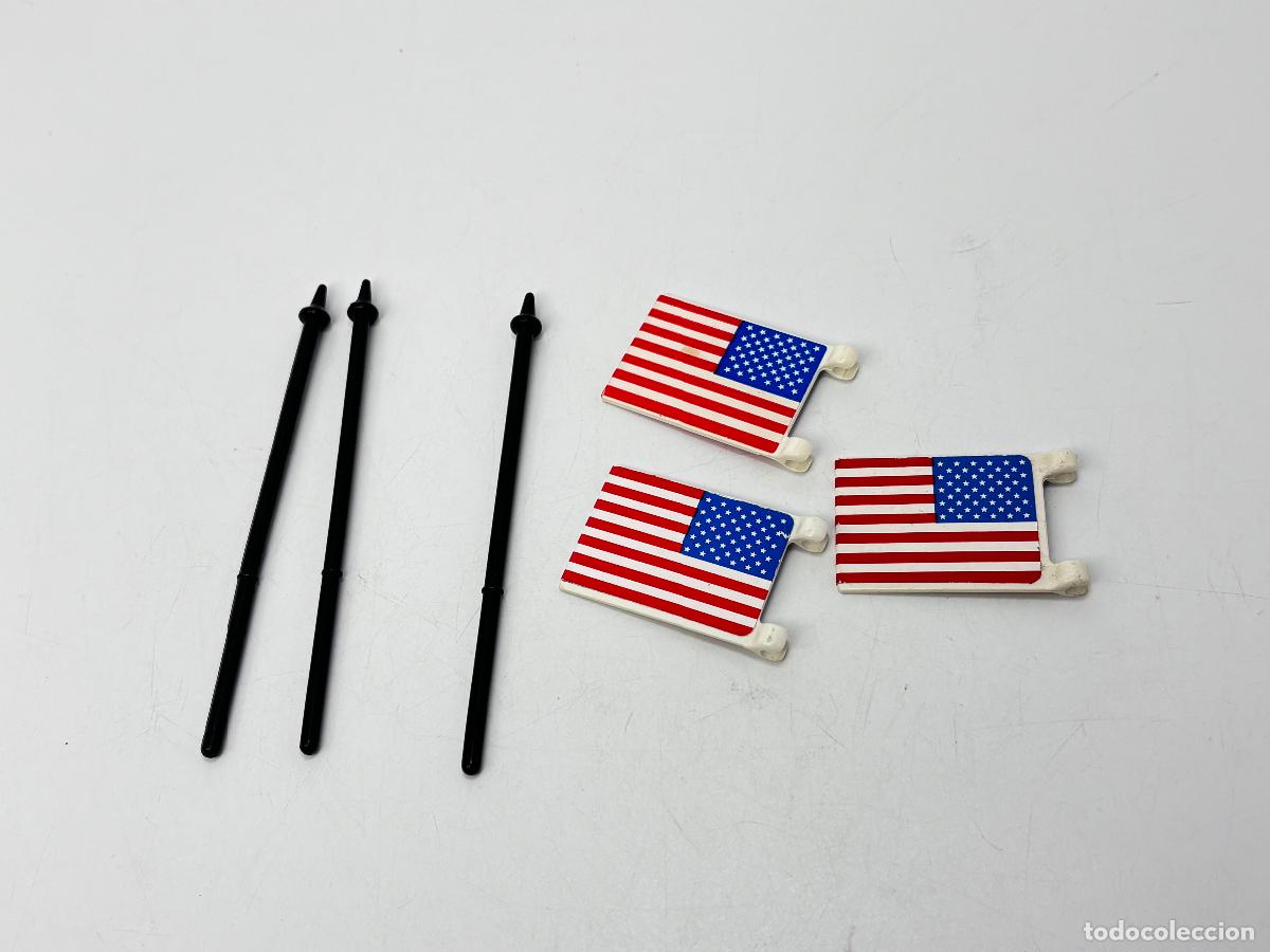 Playmobil: Playmobil lote bandera soldado oeste