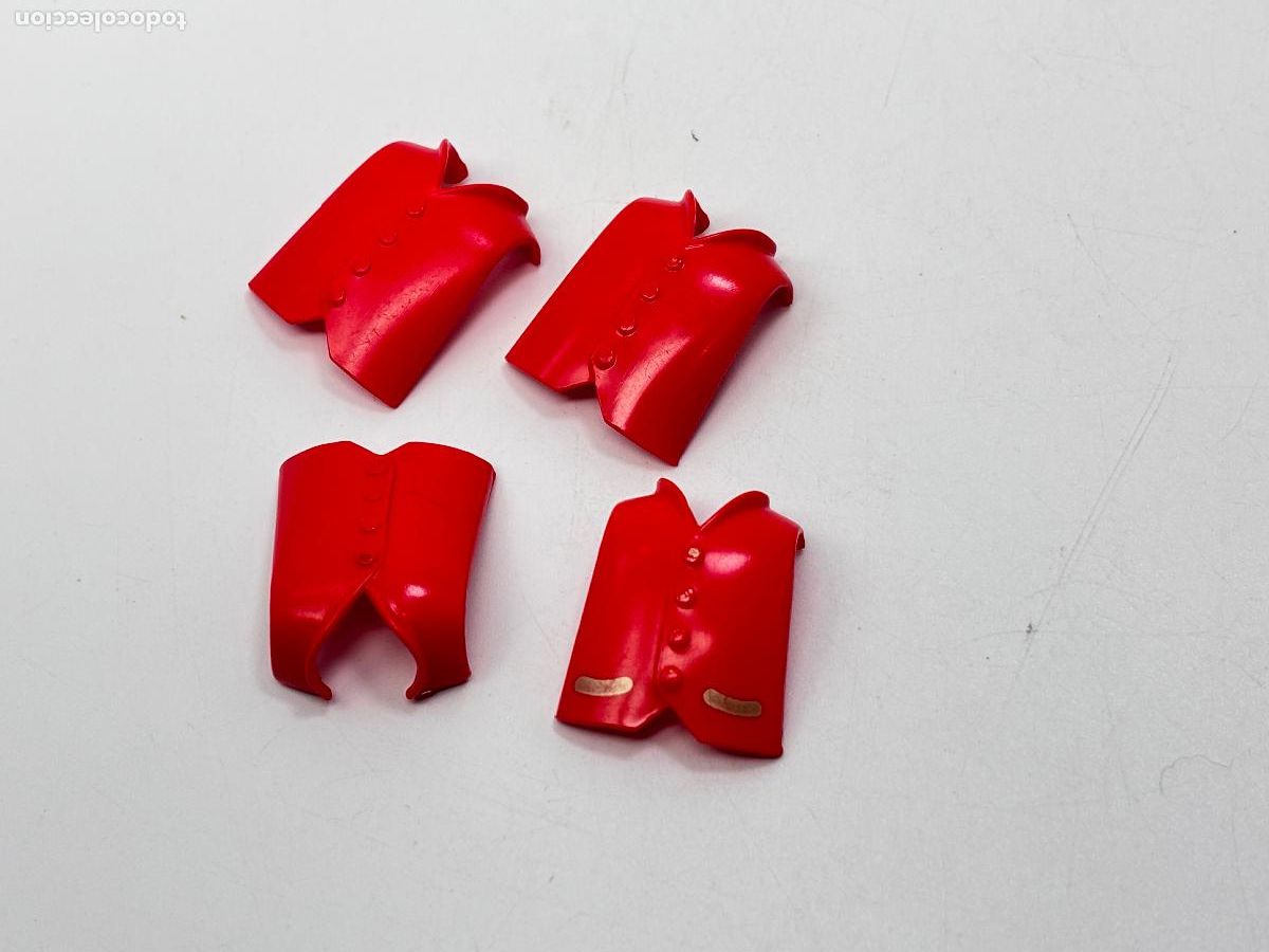 Playmobil: Playmobil lote chaleco rojo