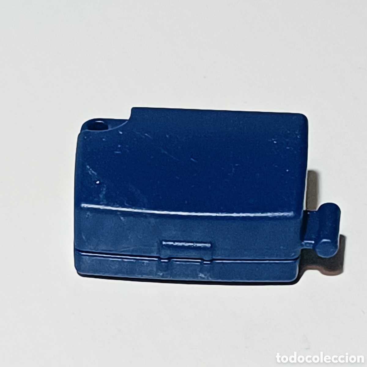 Playmobil: Pieza playmobil maleta trolley azul marino sin ruedas turista viajero city ciudad