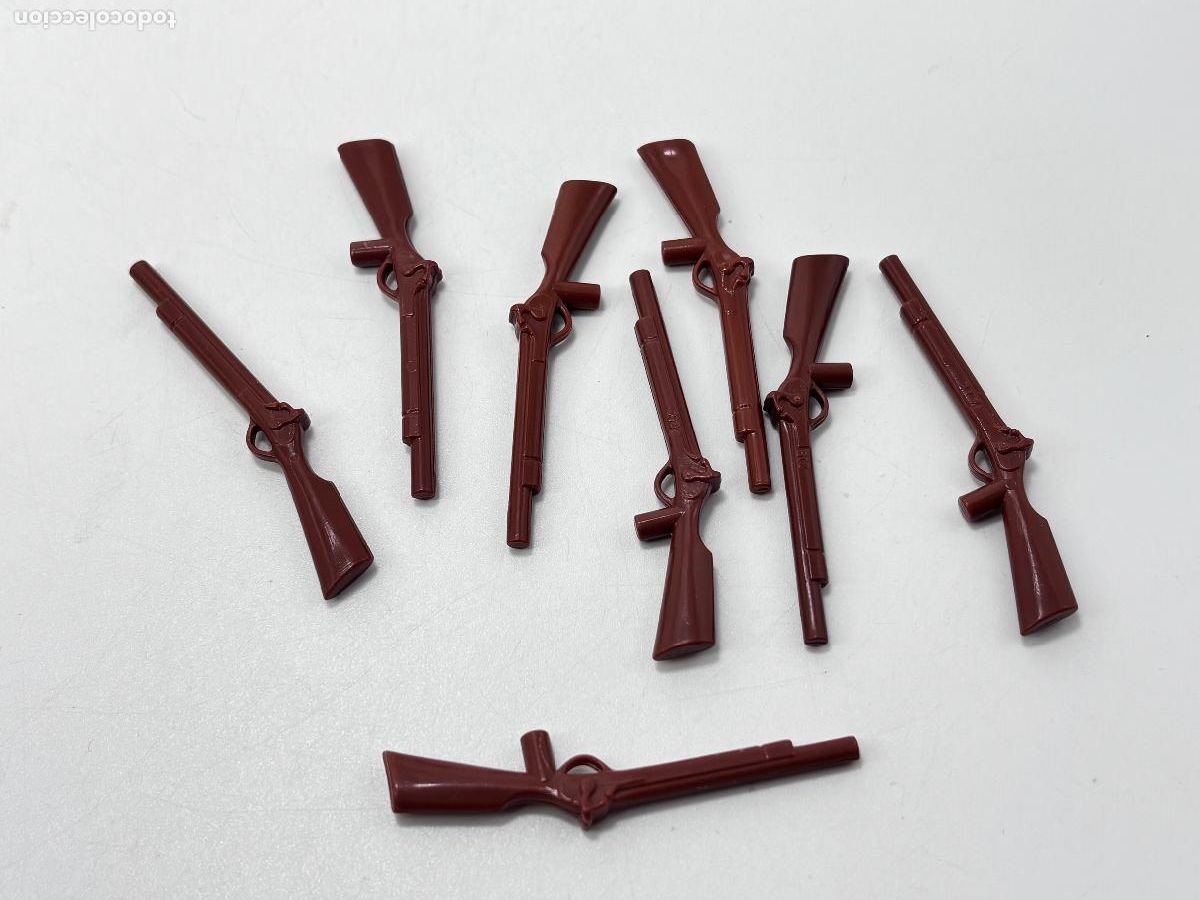 Playmobil: Playmobil lote rifle escopeta vaquero soldado oeste