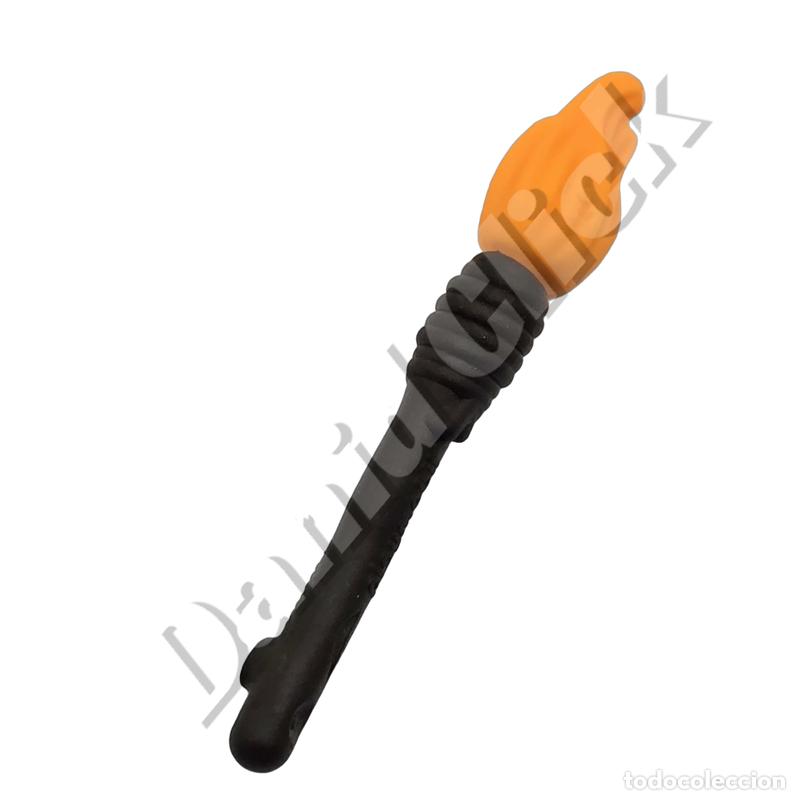 Playmobil: Playmobil Antorcha Fuego Llama Naranja Castillo Medieval Prehistoria Pirata
