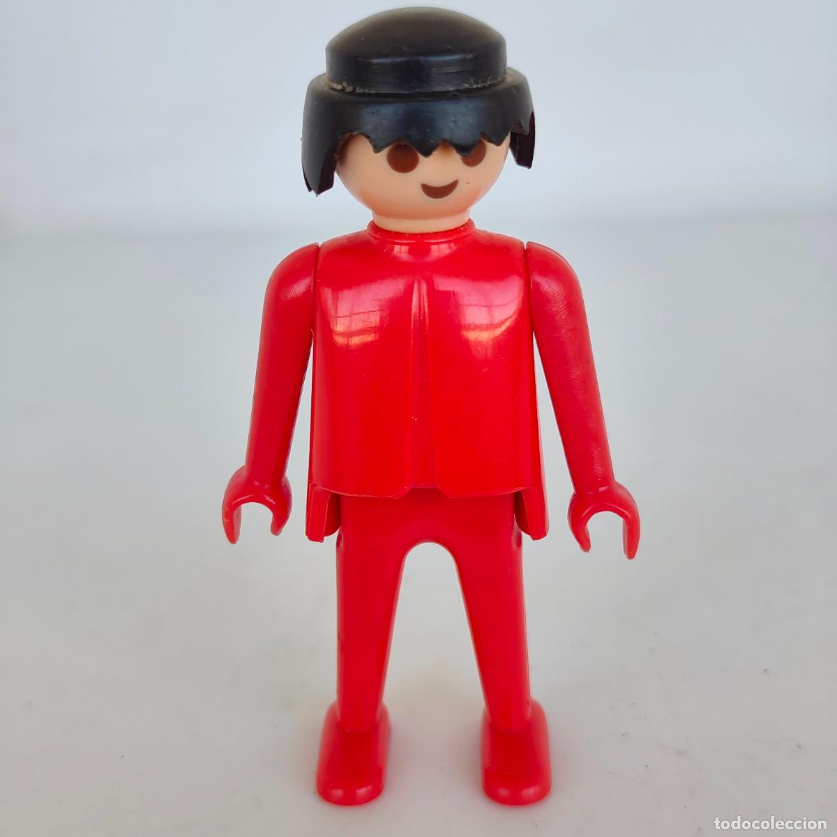 Playmobil: PLAYMOBIL FIGURA ROJA REF 3110 3111 3120 3128 3150 3151 3179 3200 3201 3209 3227
