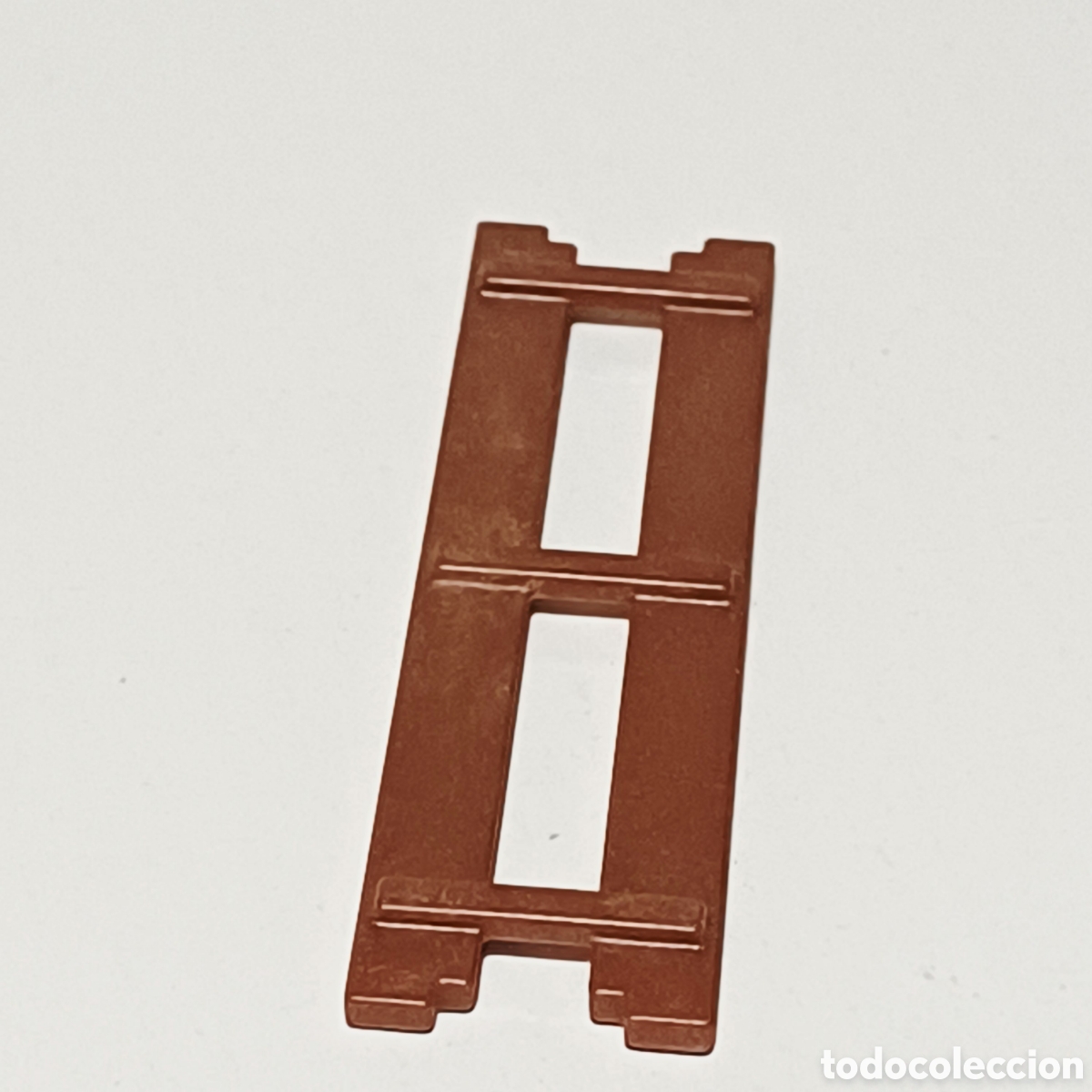 Playmobil: Pieza playmobil valla barrera marron madera ref. 4207