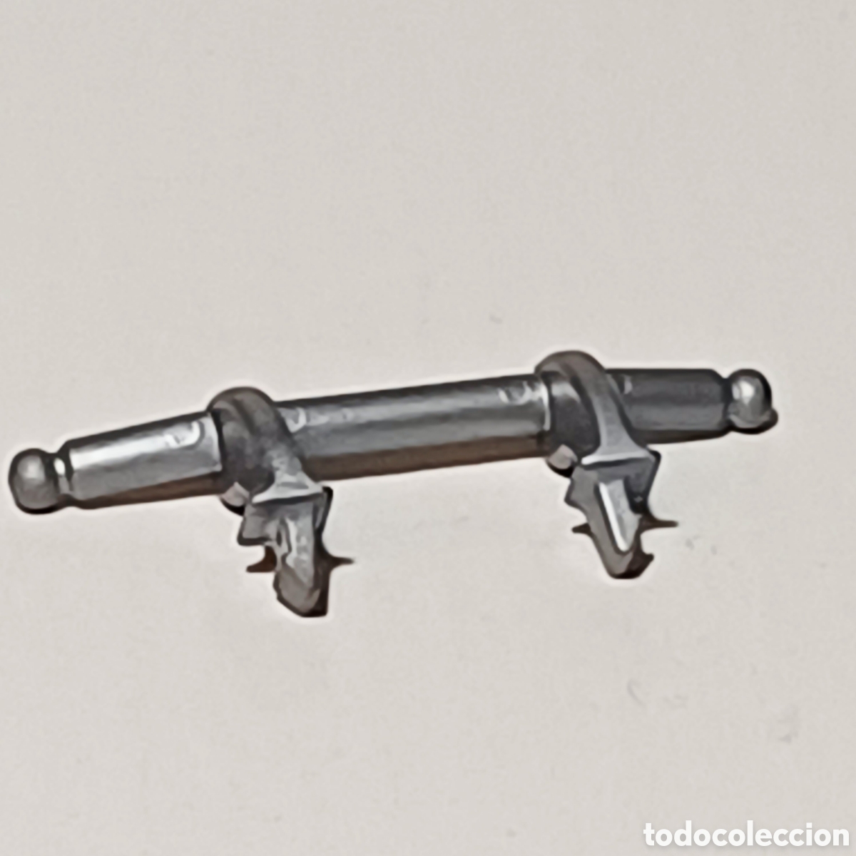 Playmobil: Pieza playmobil manillar gris metalizado carrito carro