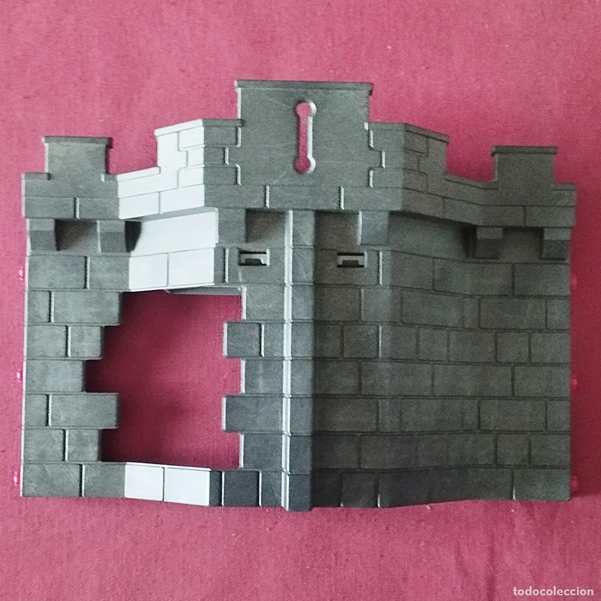 Playmobil: FACHADA DE CASTILLO CON AGUJERO - PLAYMOBIL