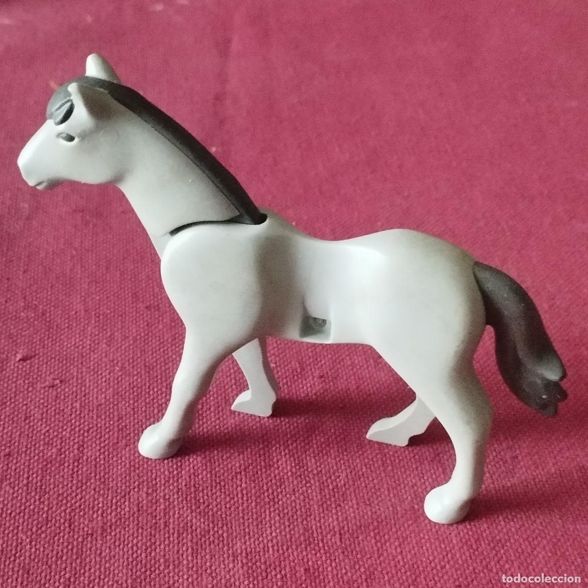 Playmobil: CABALLO - GRIS CLARO - ANIMALES - PLAYMOBIL