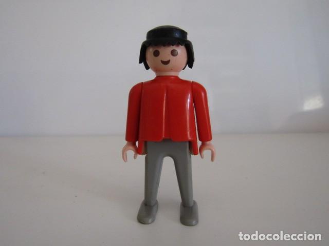 Playmobil: DIFICIL CLICK ANTIGUO CABALLERO OESTE VICTORIANO PANTALON GRIS PLAYMOBIL
