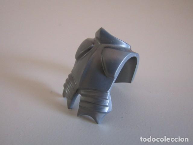 Playmobil: DIFICIL PETO CORAZA CROMADA CABALLERO GUERRERO MEDIEVAL CUSTOM PLAYMOBIL
