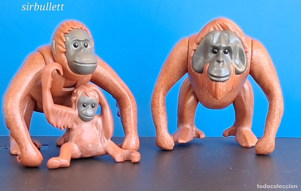 Playmobil: Orangut&aacute;n Familia. Playmobil. Animales asi&aacute;ticos.
