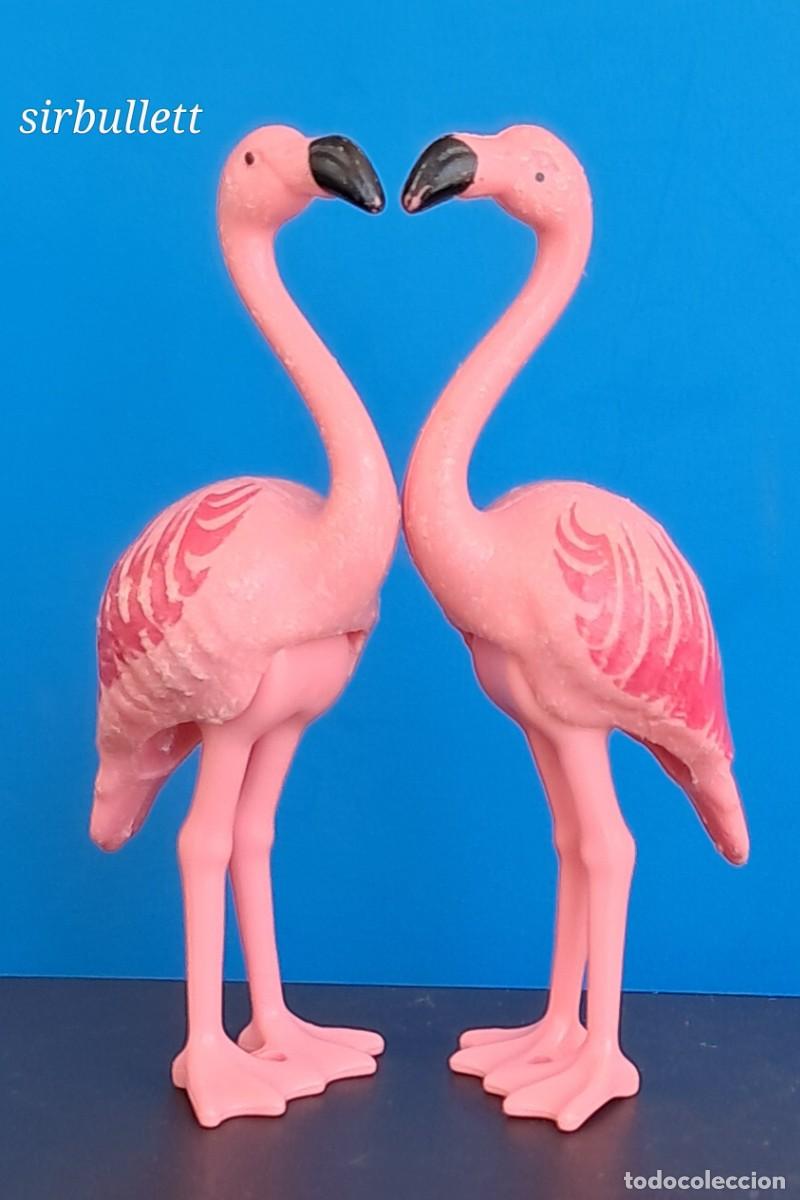 Playmobil: Flamencos. Playmobil. Aves. Animales. Pareja