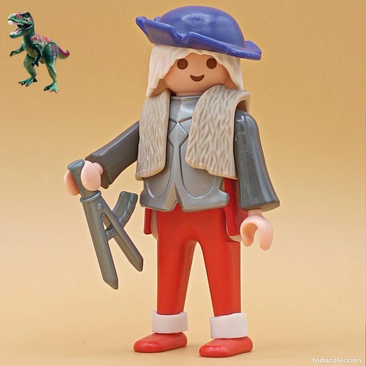 Playmobil: Playmobil figura Cristobal Colon conquistadores espa&ntilde;oles capitan marinero noble medieval