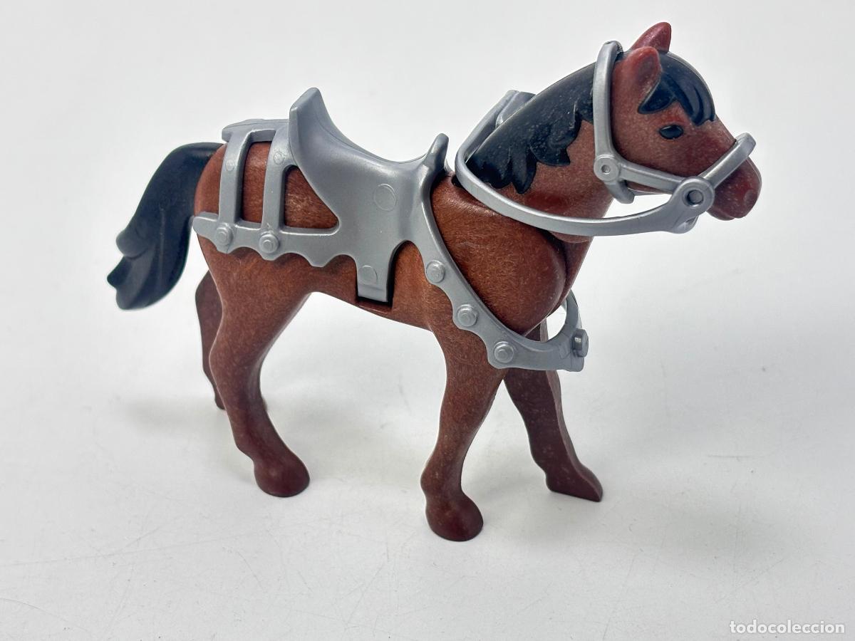 Playmobil: Playmobil caballo con rienda y silla medieval - Foto 1