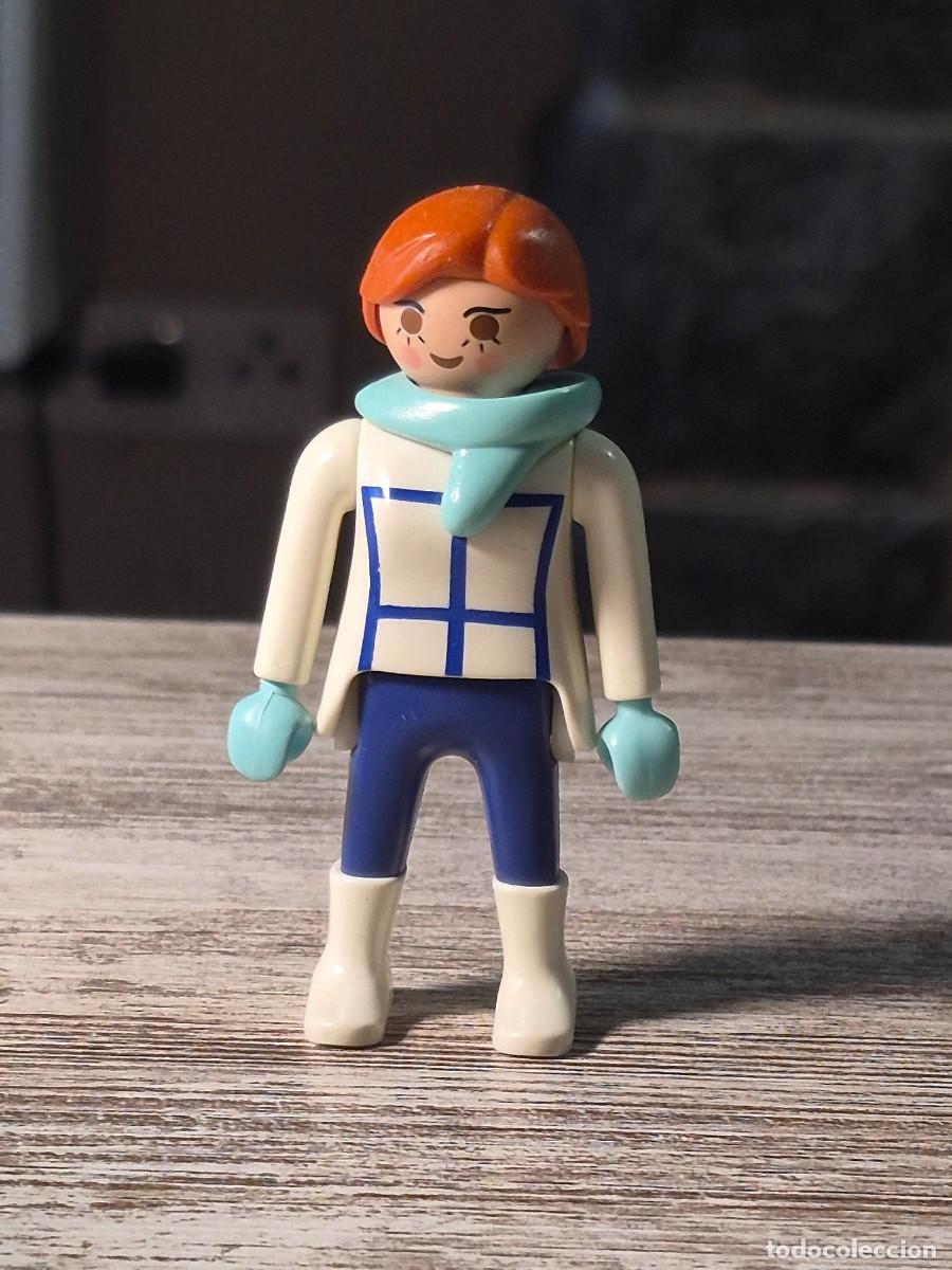 Playmobil: Figura mu&ntilde;eco mujer nieve esquiadora Accesorio Complemento Playmobil