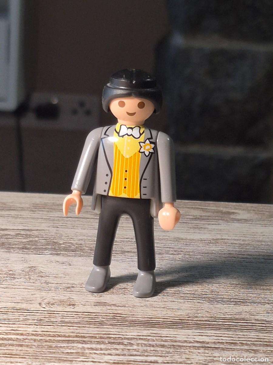 Playmobil: Figura mu&ntilde;eco Novio Boda Accesorio Complemento Playmobil