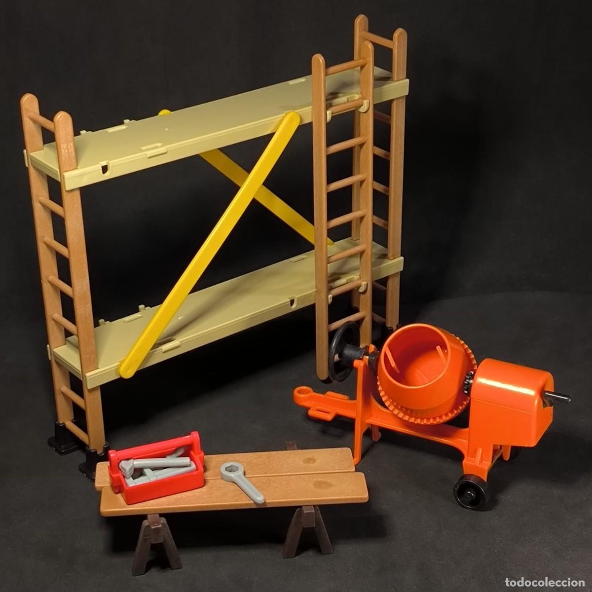 Playmobil: Playmobil andamios con hormigonera ☼ - Foto 1
