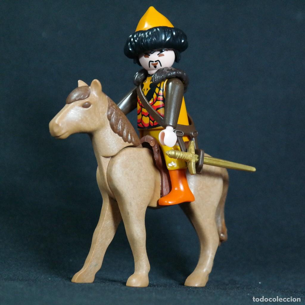 Playmobil: Playmobil mongol con caballo ☼