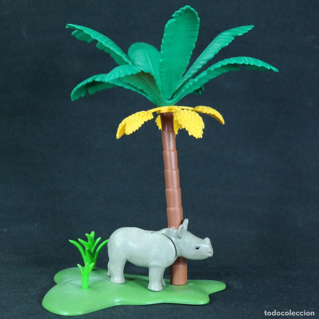 Playmobil: Playmobil palmera con rinoceronte bebe ☼