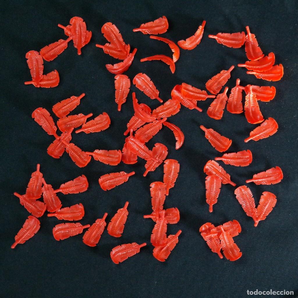 Playmobil: Playmobil plumas rojas excelente estado ☼