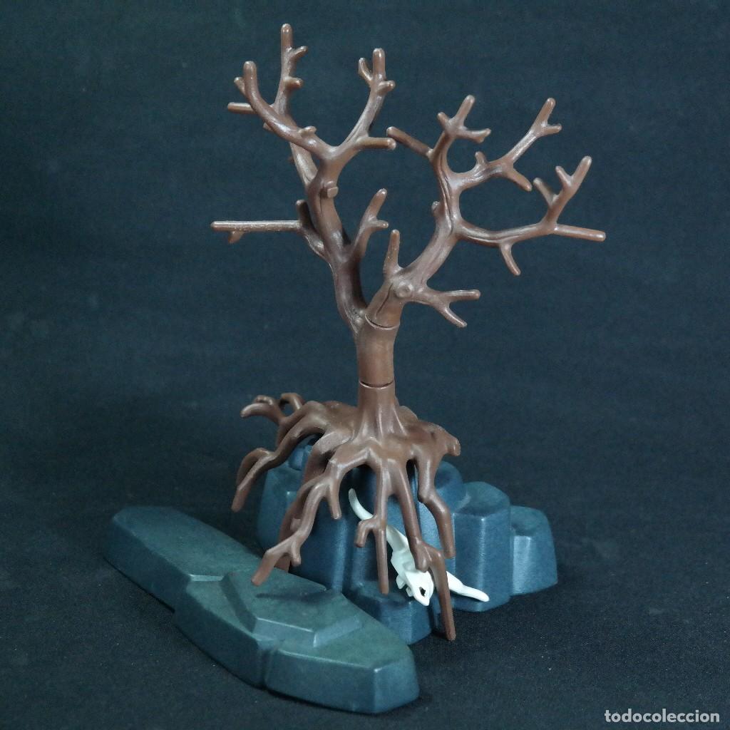 Playmobil: Playmobil arbol con raises y roca ☼