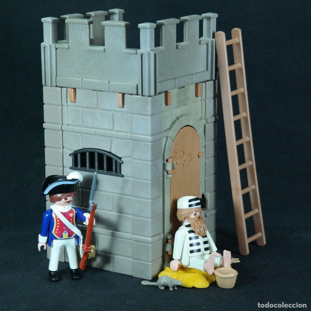 Playmobil: Playmobil carcel con soldado y preso ☼
