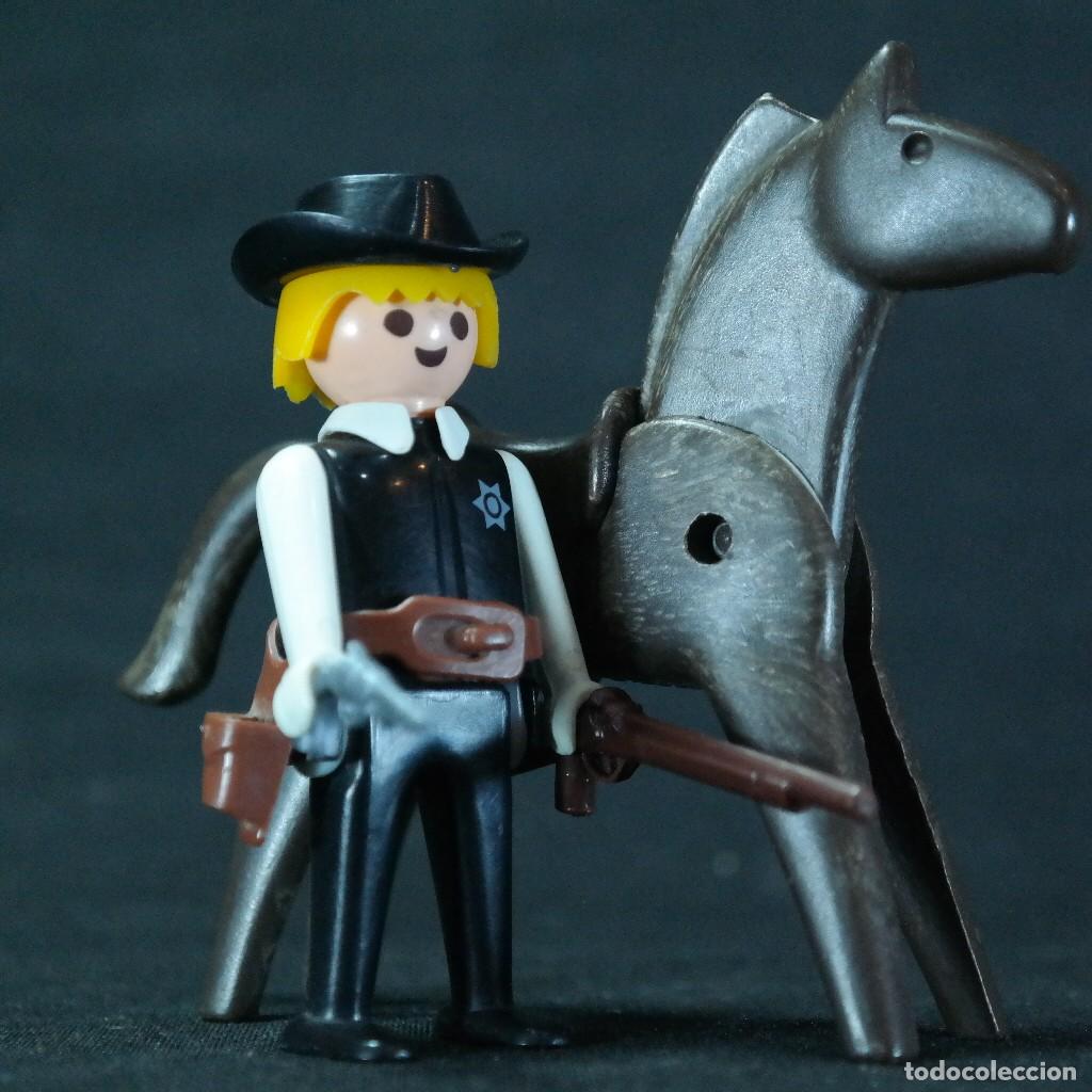 Playmobil: Playmobil sheriff con caballo ☼